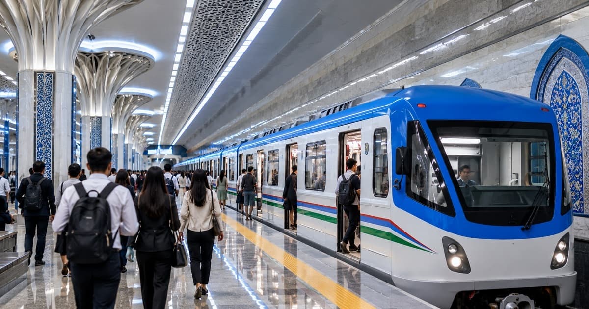 Talabalar oqimi Toshkent metrosida yangi rekord qayd etilishiga sabab bo'ldi