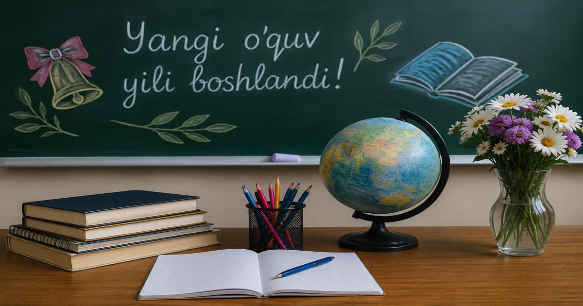 2026-2027 o'quv yili boshlandi!